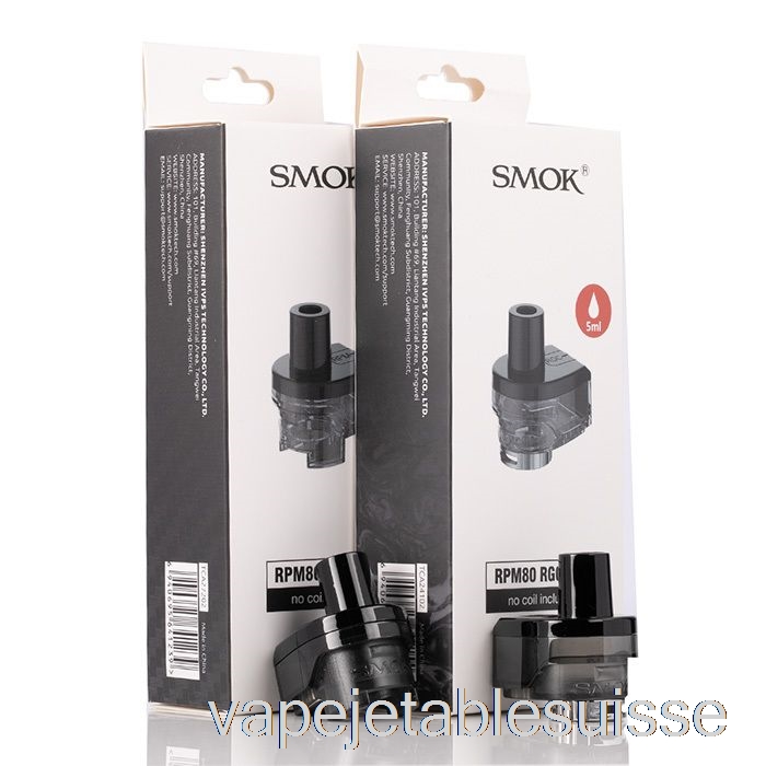 Vape Suisse Smok Rpm80 Dosettes De Remplacement Version Rpm